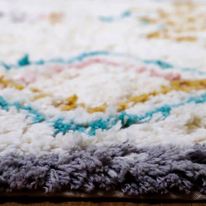 Milko Berber Braided Tassel Rectangular Rug