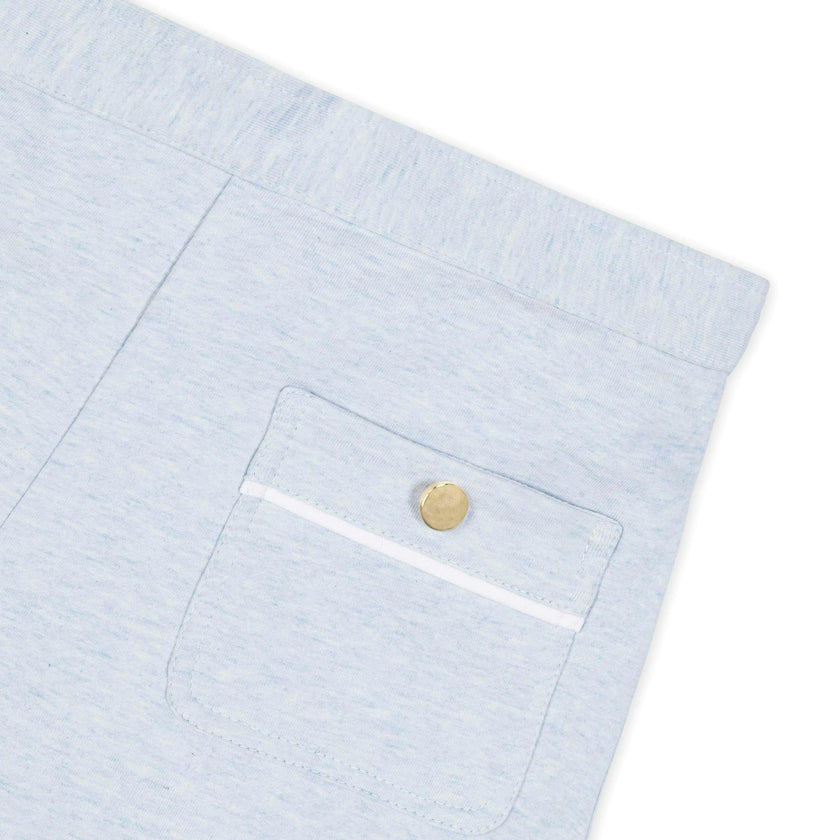 Organic French Terry Pull-On Short