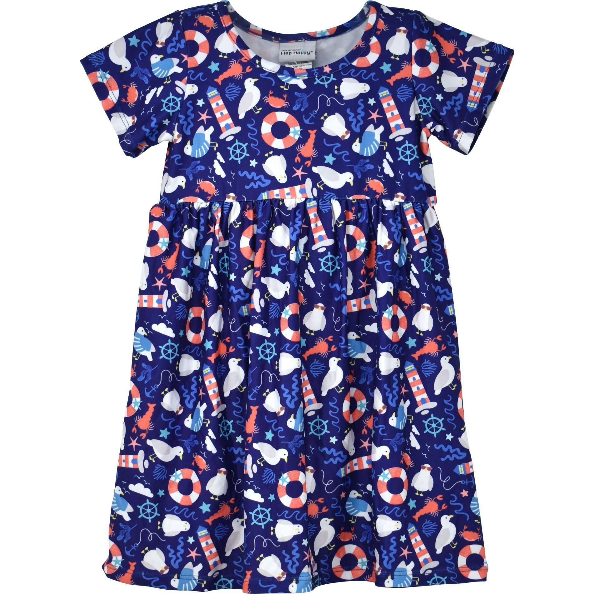 (New) UPF 50+ Laya Short Sleeve Tee Dress