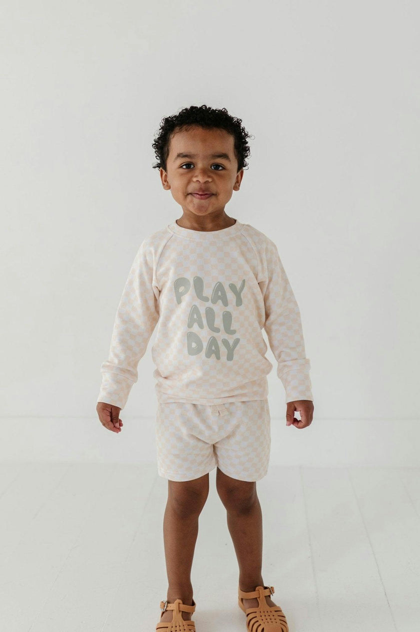 Boys Raglan Sweatshirt in Play All Day