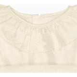 Ivory Azalea Ceremony Silk Girl Dress