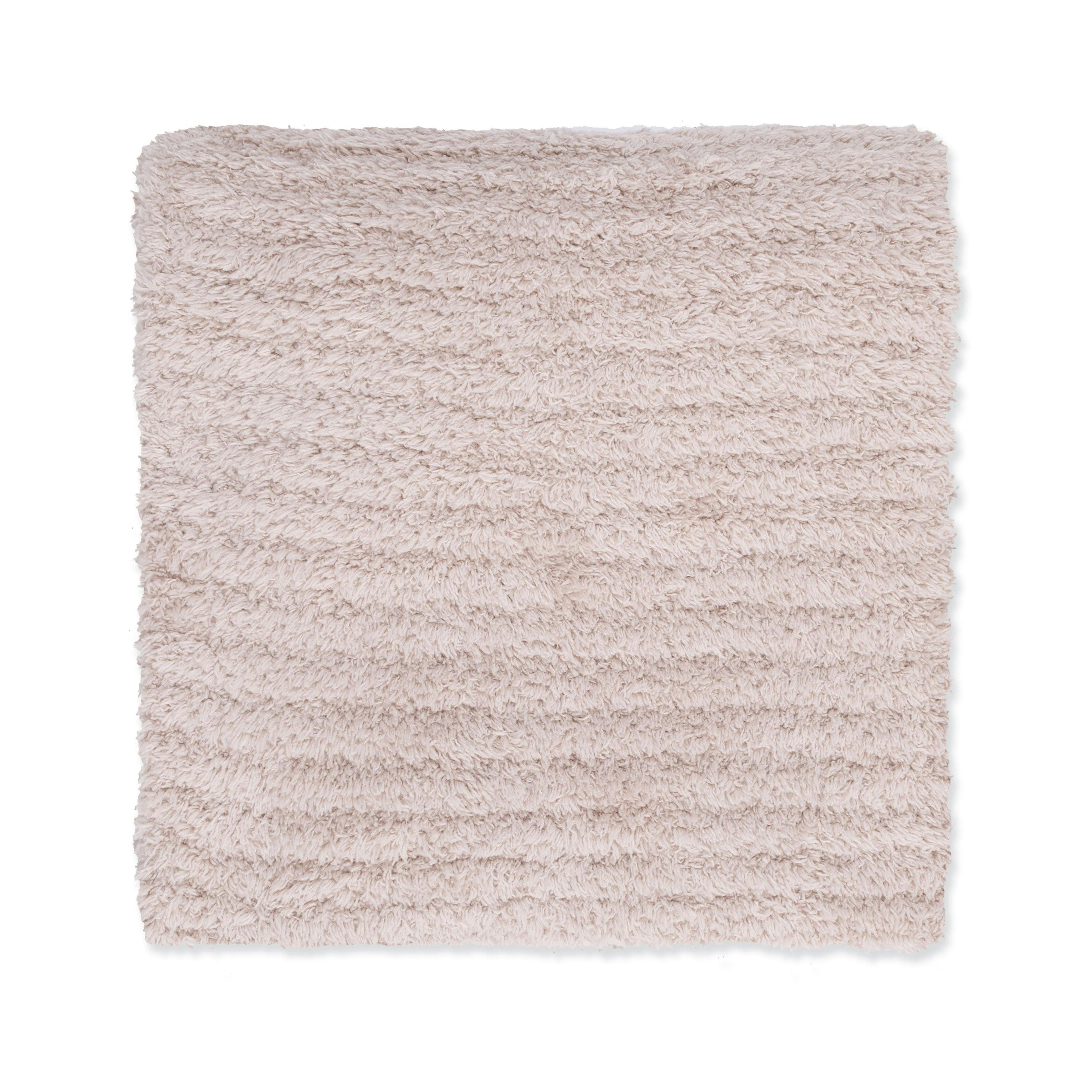 Chenille - Stone Blanket with Striped Texture