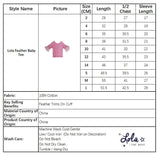 Lola Feather Raglan Sleeve Baby Tee