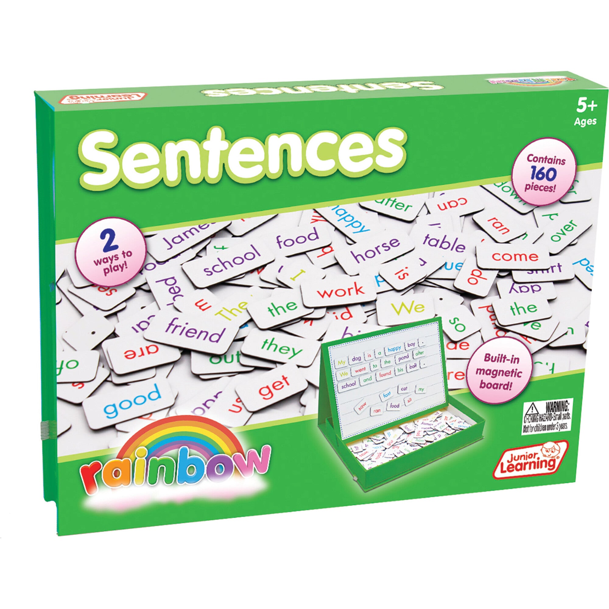 Rainbow Sentences for Ages 5-8 Grade 1 Grade 2 Learning