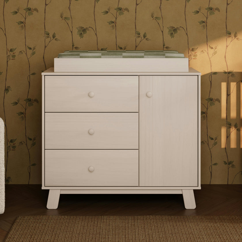 Hudson Modern 3-Drawer Compact Dresser (40")