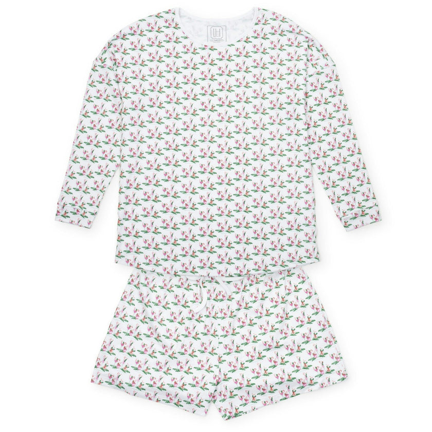 Anna Women's Longsleeve & Short Set - Merry Little Cocktails
