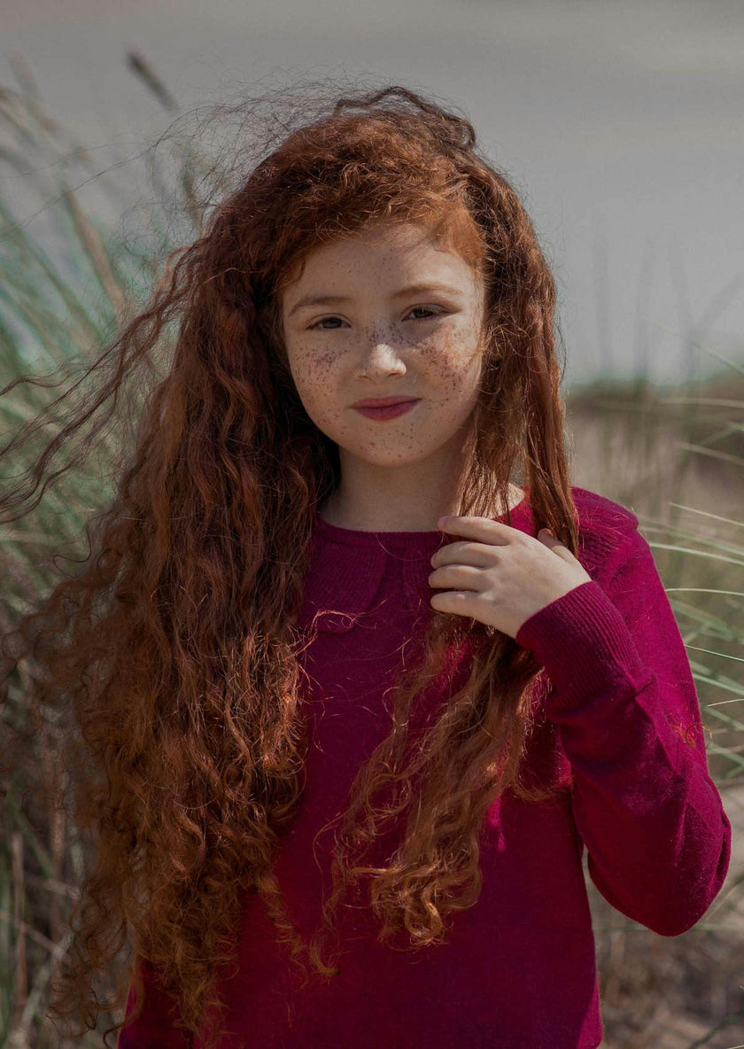 Peter Pan Collared Jumper | 100% cashmere