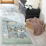 Carousel Kids Bronx Rug, Blue
