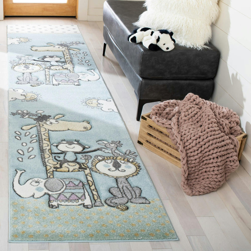 Carousel Kids Bronx Rug, Blue