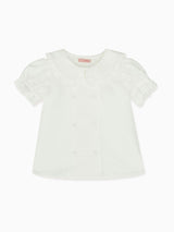Ivory Petunia Ceremony Girl Shirt