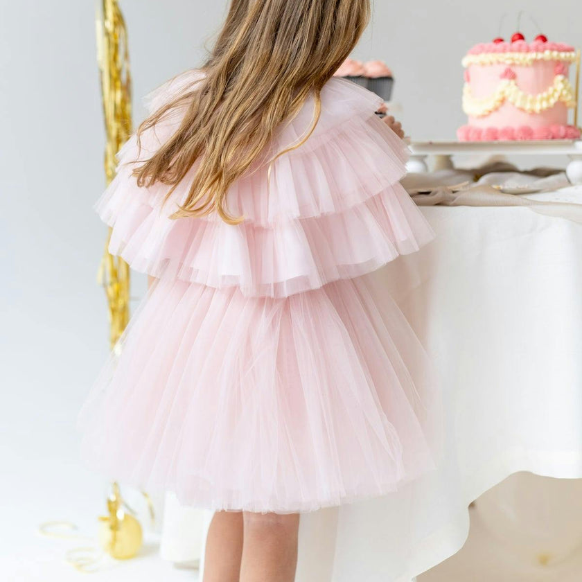 Soft Pink Dress Set