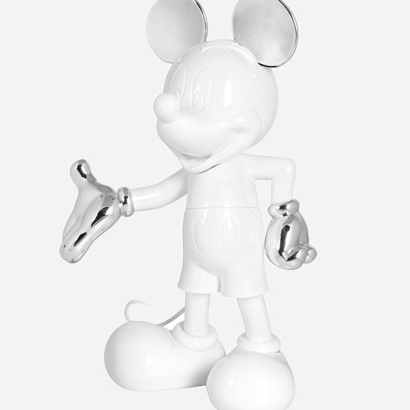 Mickey Mouse WELCOME White & Silver 55in