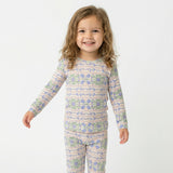 Spring Cascade Bamboo Toddler Pajama Set
