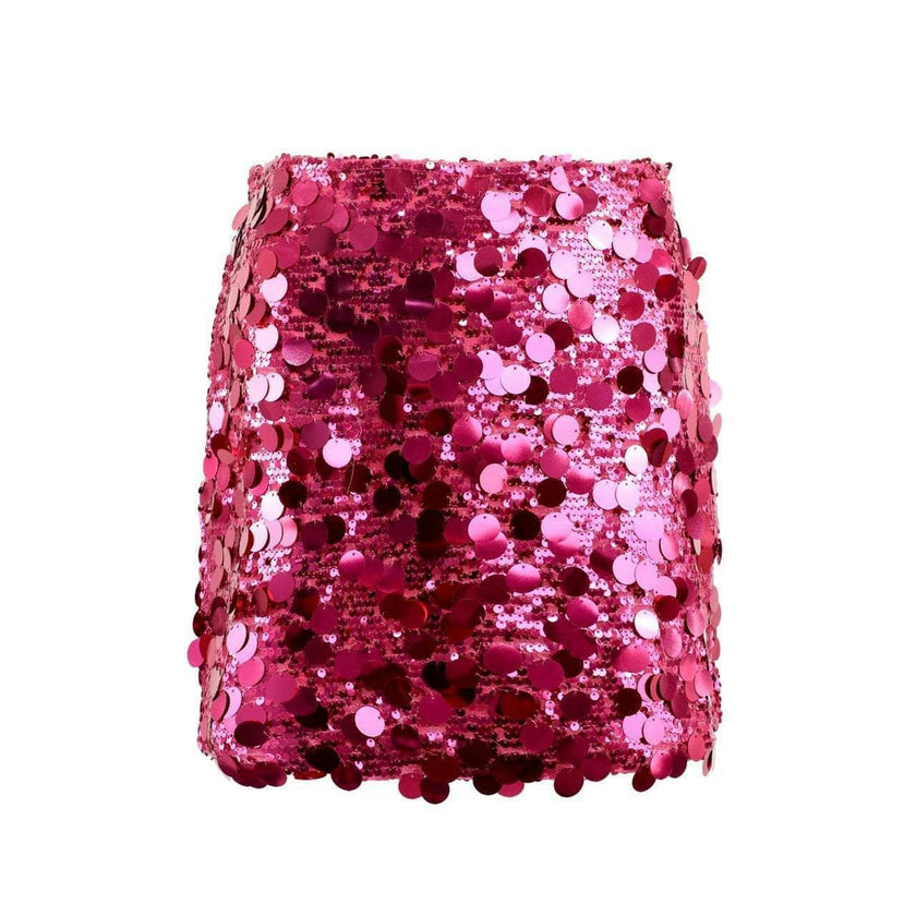 Women's Magic Paillette Mini Hot Pink