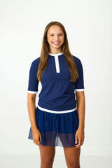 Girls Henley Top