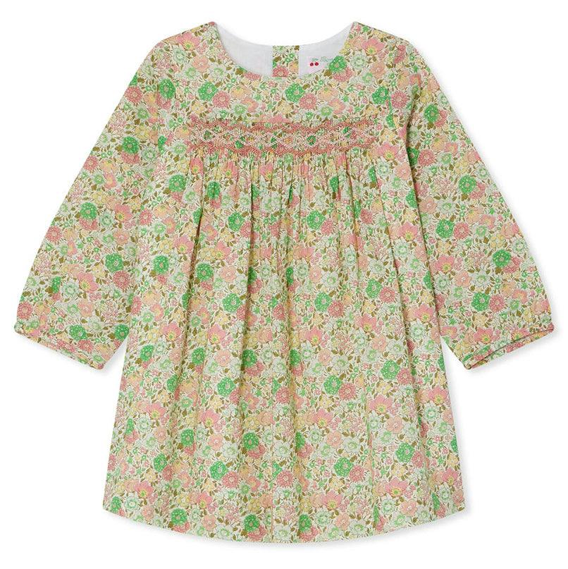BONPOINT Felicie Dress - Rose Pale