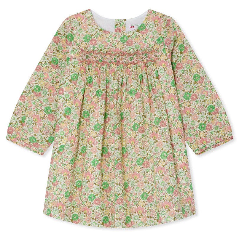 BONPOINT Felicie Dress - Rose Pale