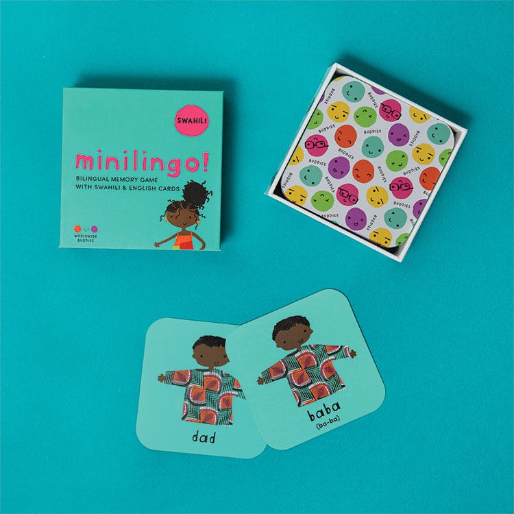 Minilingo, Swahili/English Flashcards