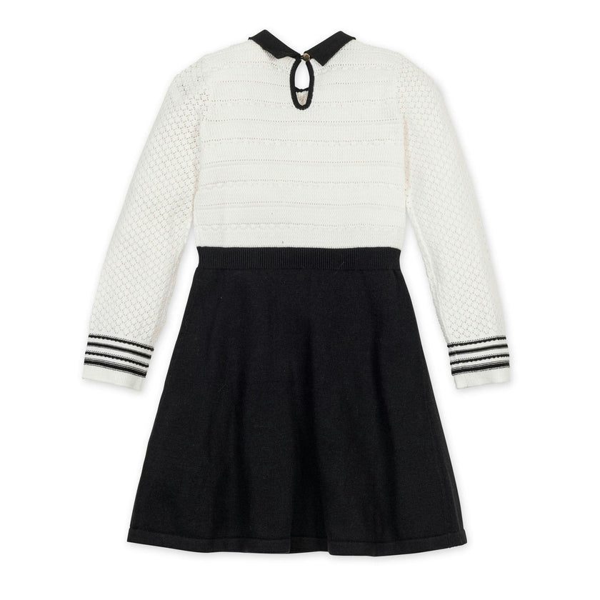 Organic Peter Pan Collar Sweater Dress