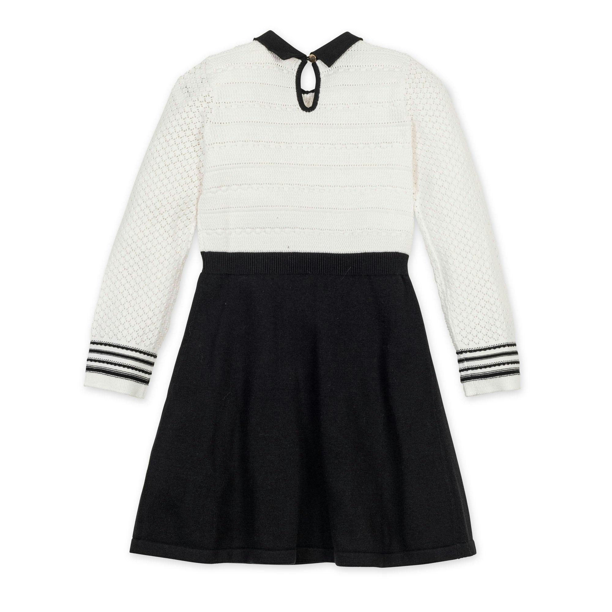 Organic Peter Pan Collar Sweater Dress