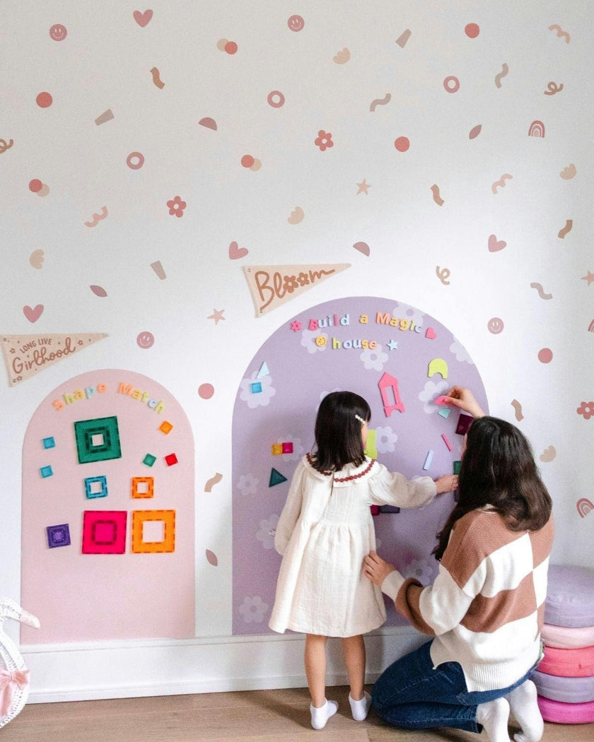 Peel & Stick Fabric Wall Stickers