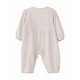 Cream Lace Dot Romper