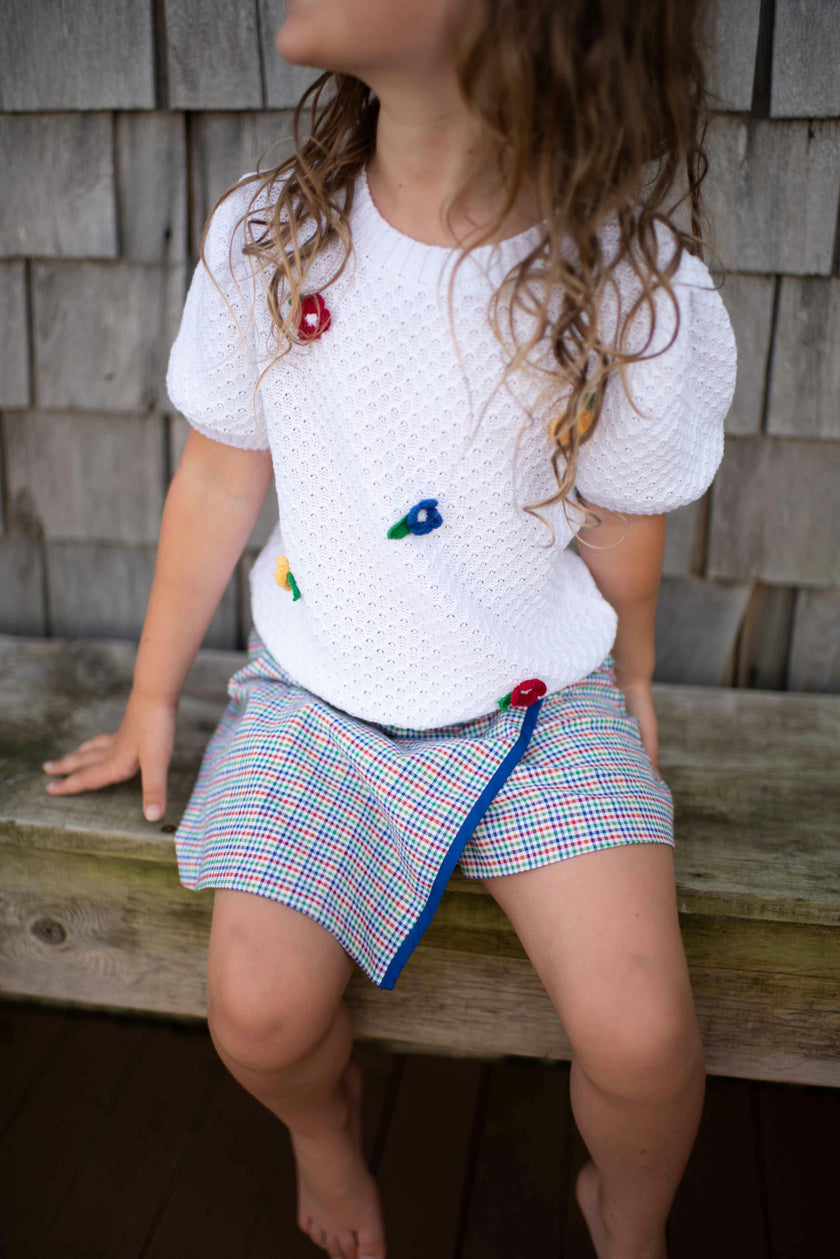 Plaid Skort