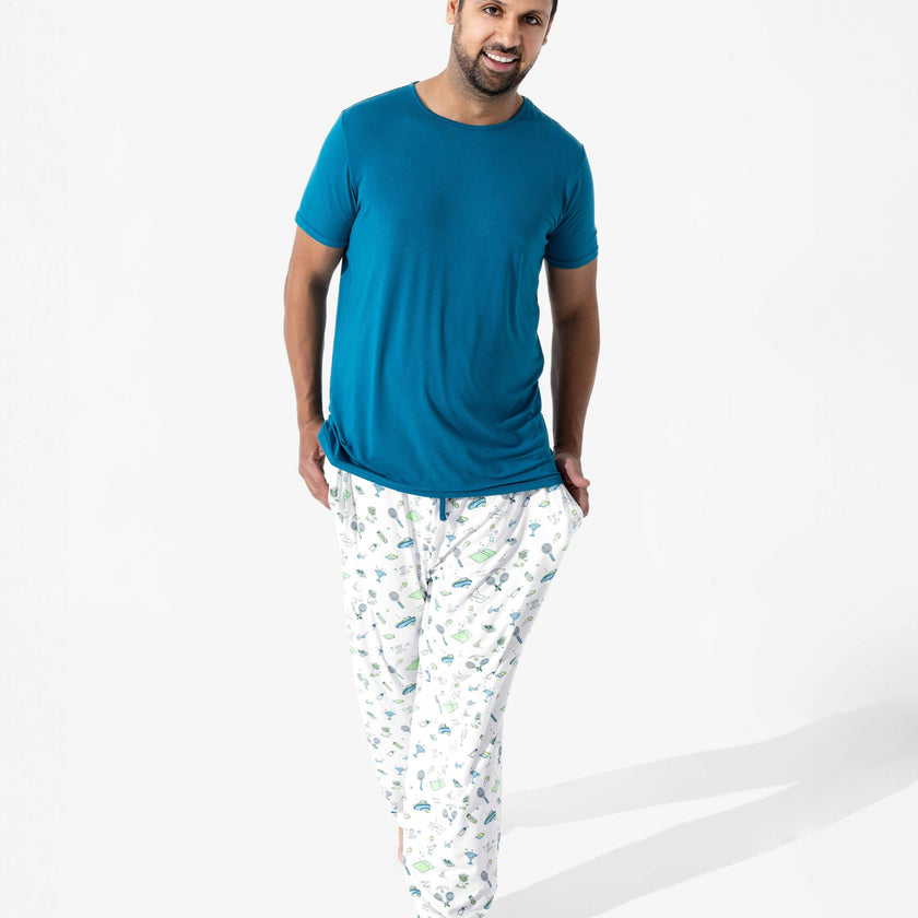 Tennis Bamboo Men's Pajama Set