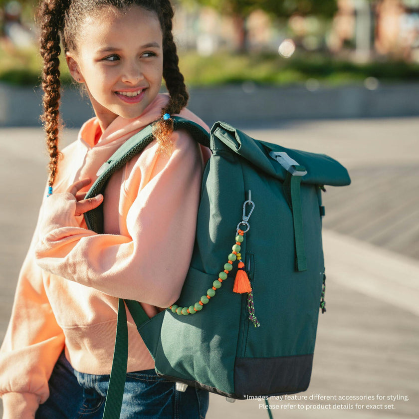 Ari Rolltop Backpack Set | Chest Strap