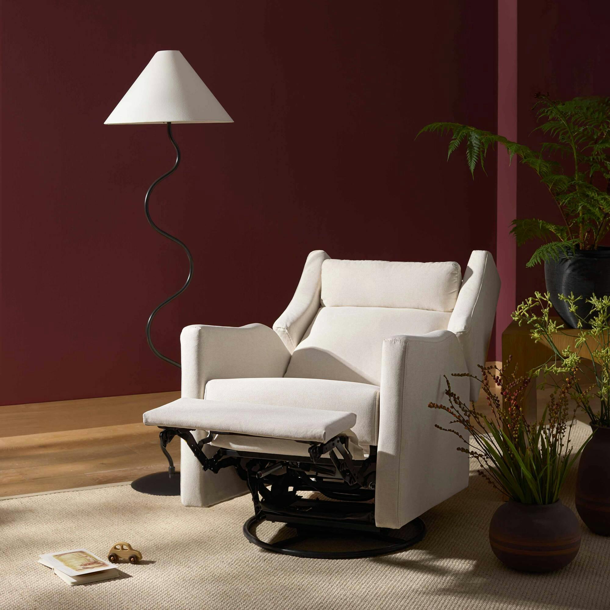 Kiwi Plus Power Recliner and Swivel Glider with Power Adjustable Headrest and USB Port