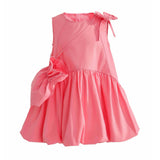 Pink Asteria Bow Accent Dress