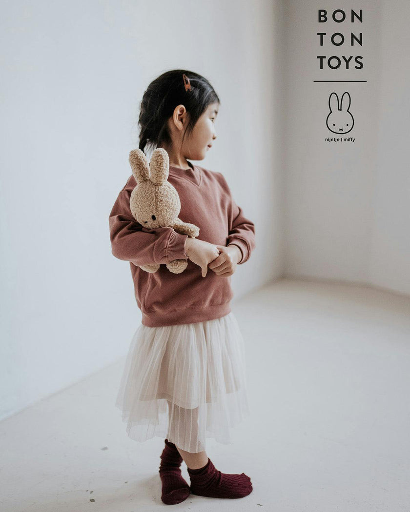 Plush MIFFY TINY TEDDY Sitting Cinnamon 9"