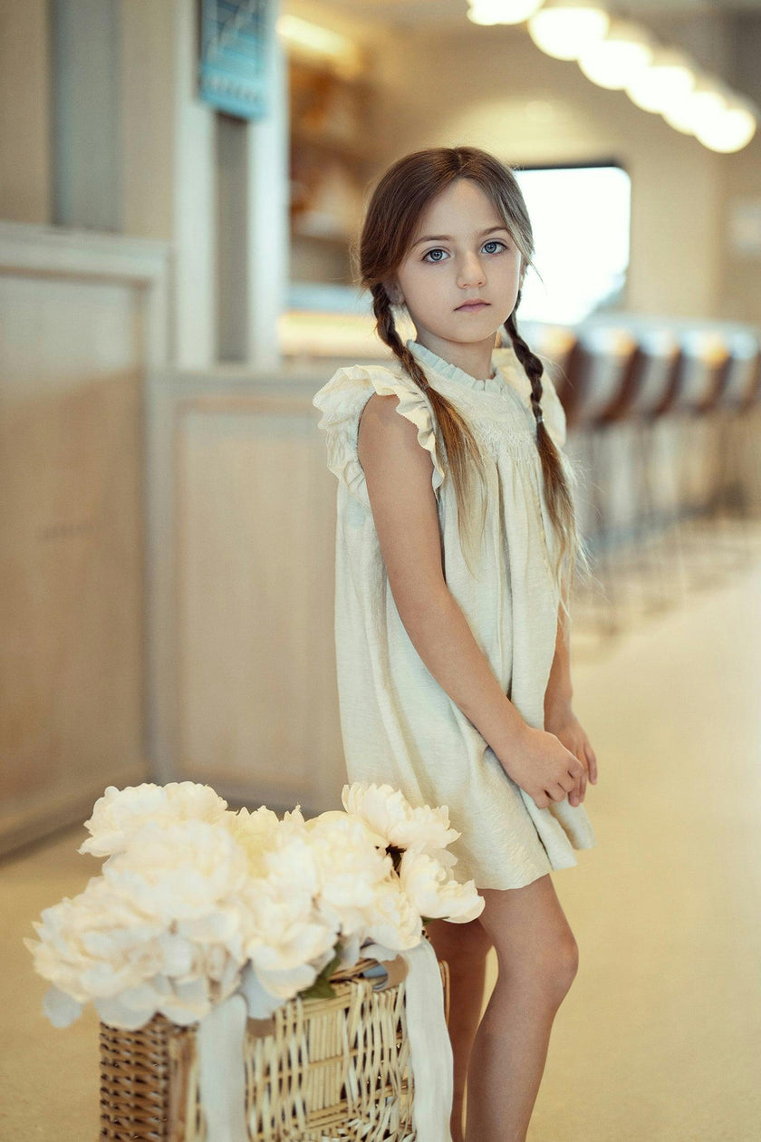Woven Crinkle Dress