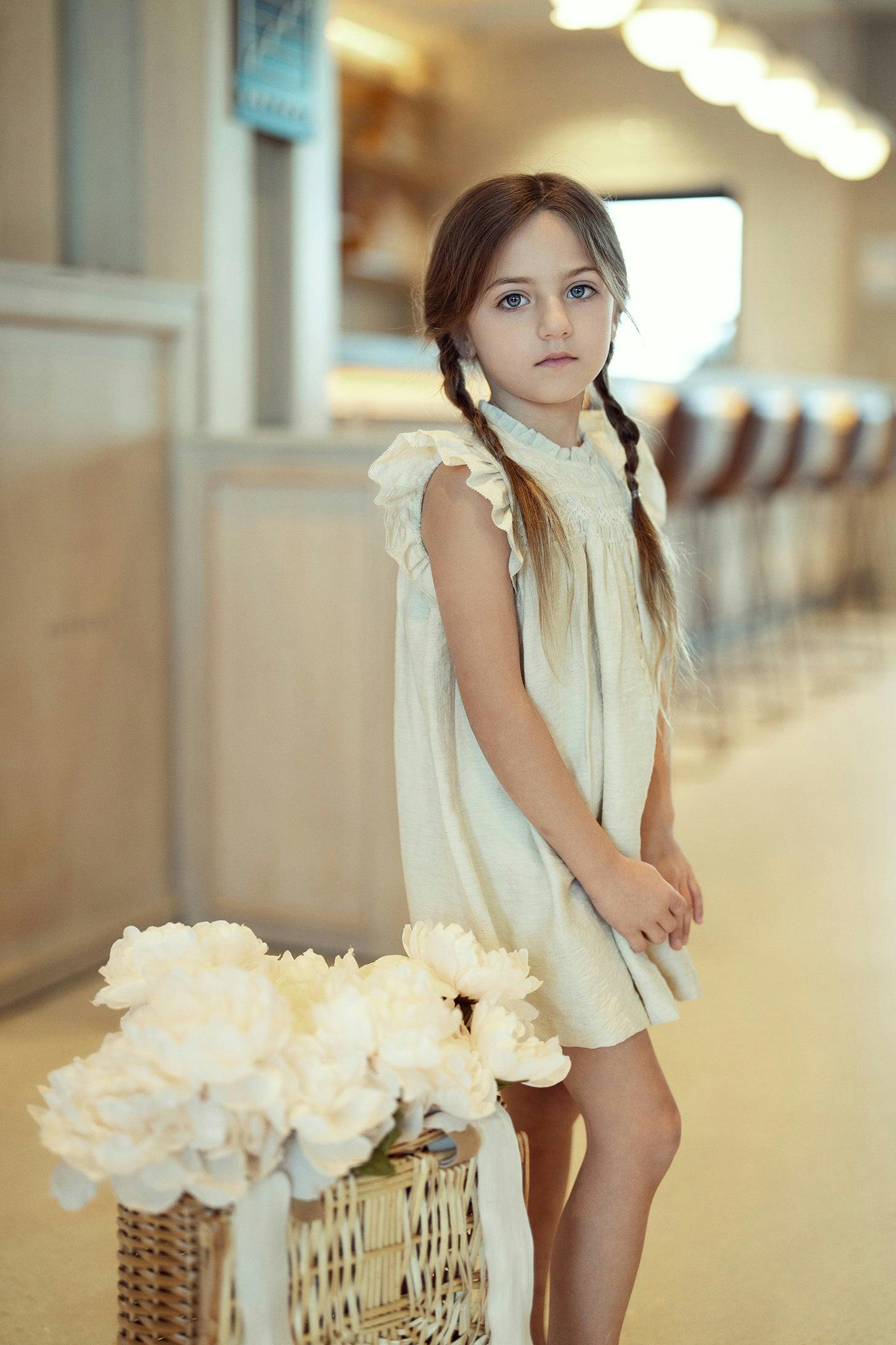 Woven Crinkle Dress