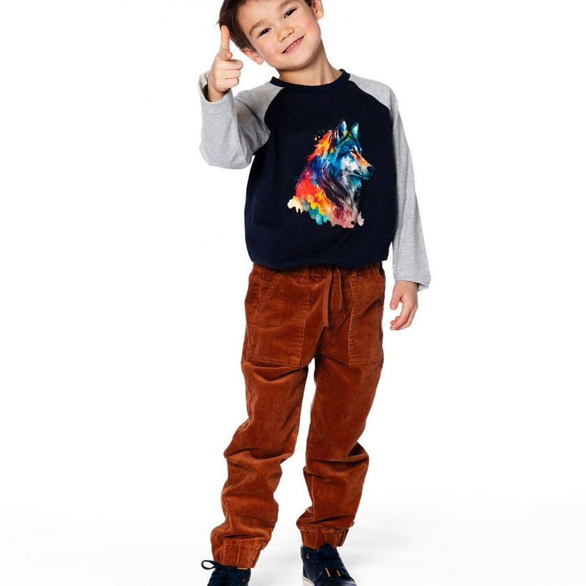 Long Raglan Sleeve Jersey Tee