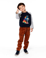 Long Raglan Sleeve Jersey Tee