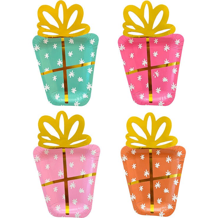 Jingle All the Way Present Plates