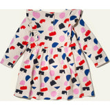 Recycled Cotton Shapes Baby Ruffle Dress