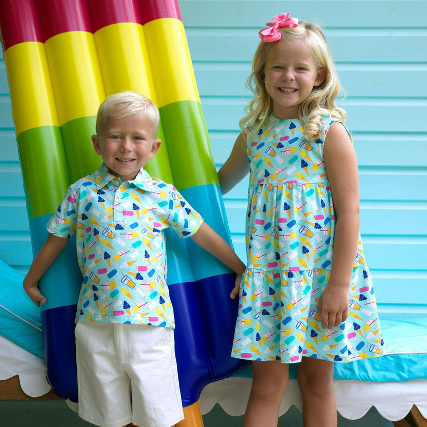 Ice Cream Jersey Dress