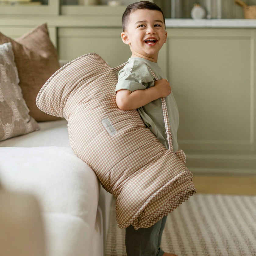 Organic Toddler Nap Roll-N-Rest Mat Set