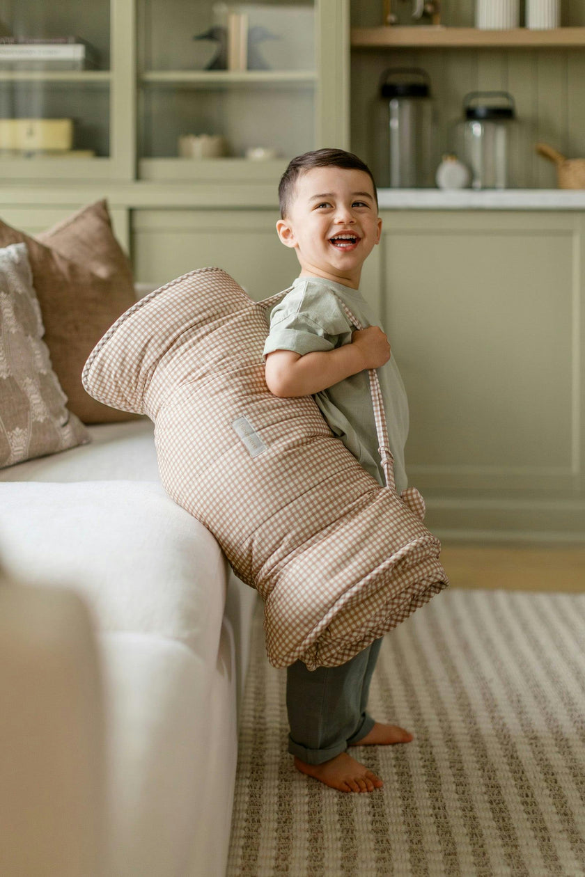 Organic Toddler Nap Roll-N-Rest Mat Set