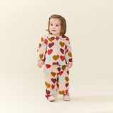 Baby Girls Dawson 2-PC Set - Multi Harvest Hearts