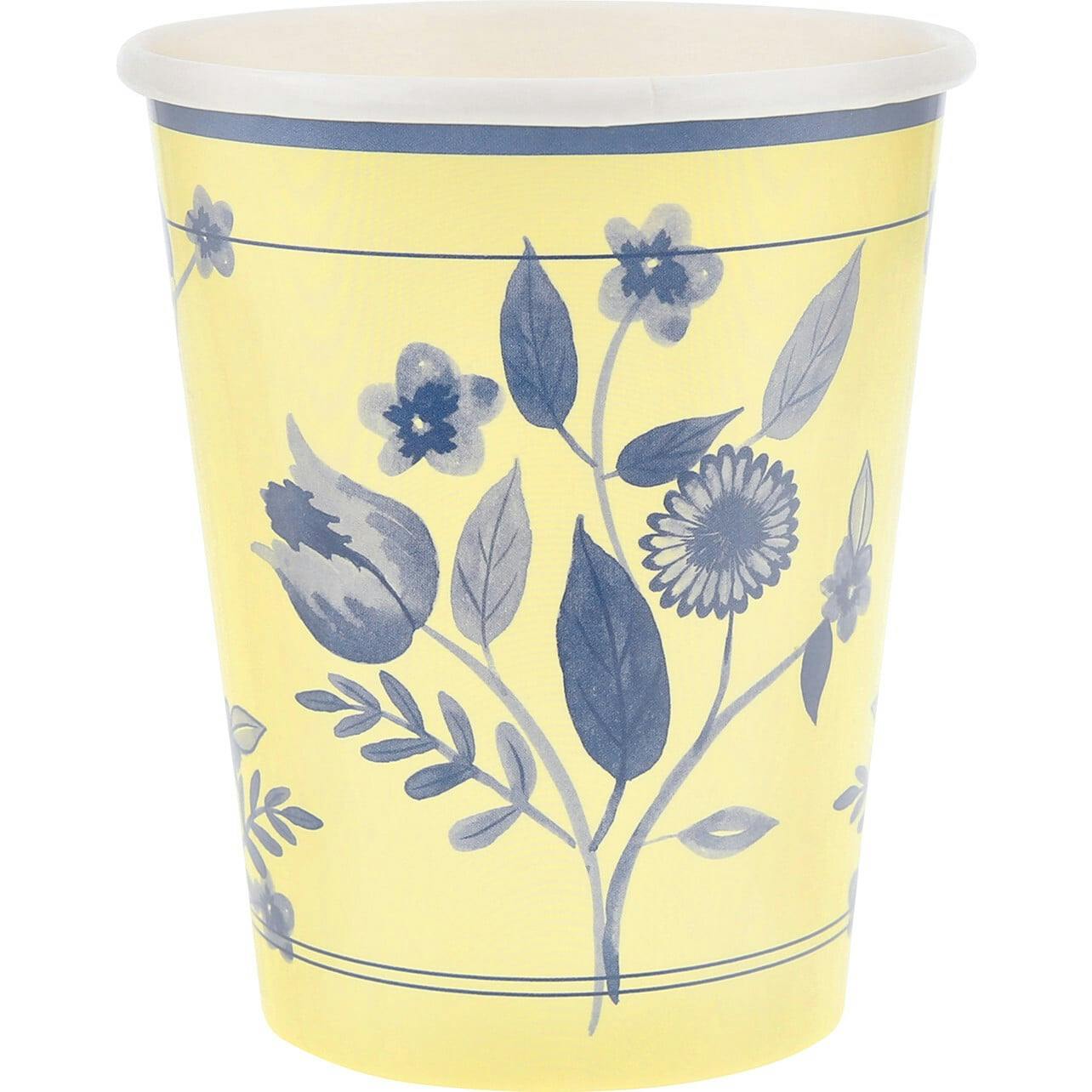 Vintage Botanical Cups