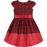 Florence Plaid Tartan Girls Party Dress