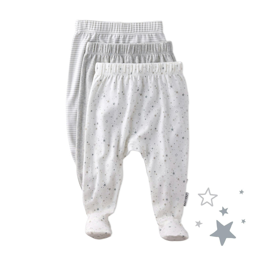 FALLON 3-Pack Footed Pants