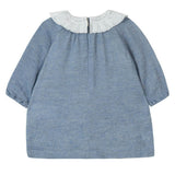 Ruffled Collar Baby Dress