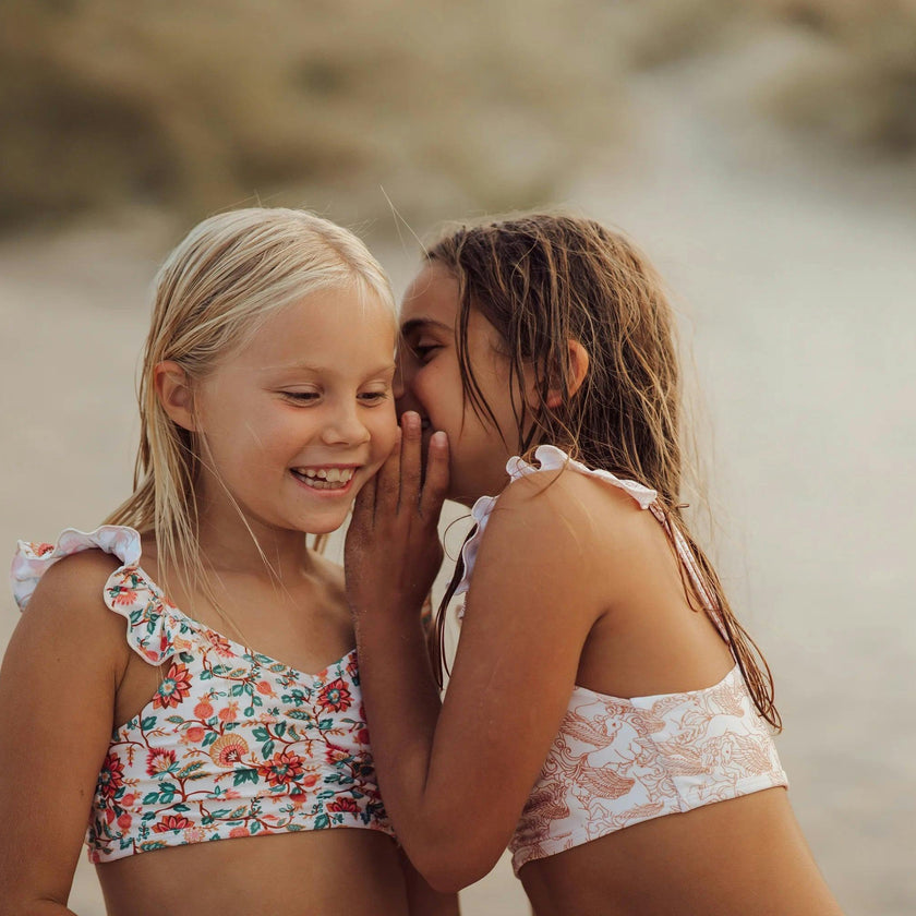 Ruffle 2 Piece Bikini | UPF + Recycled - Pegasus