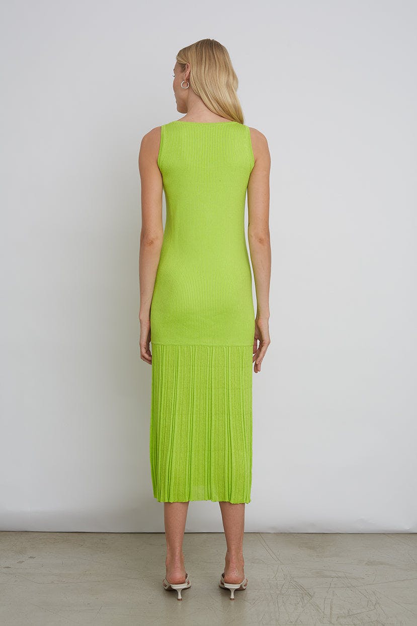 ANGELINA DRESS | NEON LIME | LAST ONE!