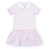 Libby Girls' Dress School Plaid Pink