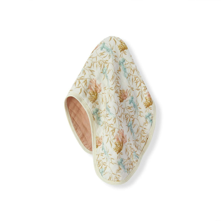 Under the Sea Contour Four Layer Burp Cloth